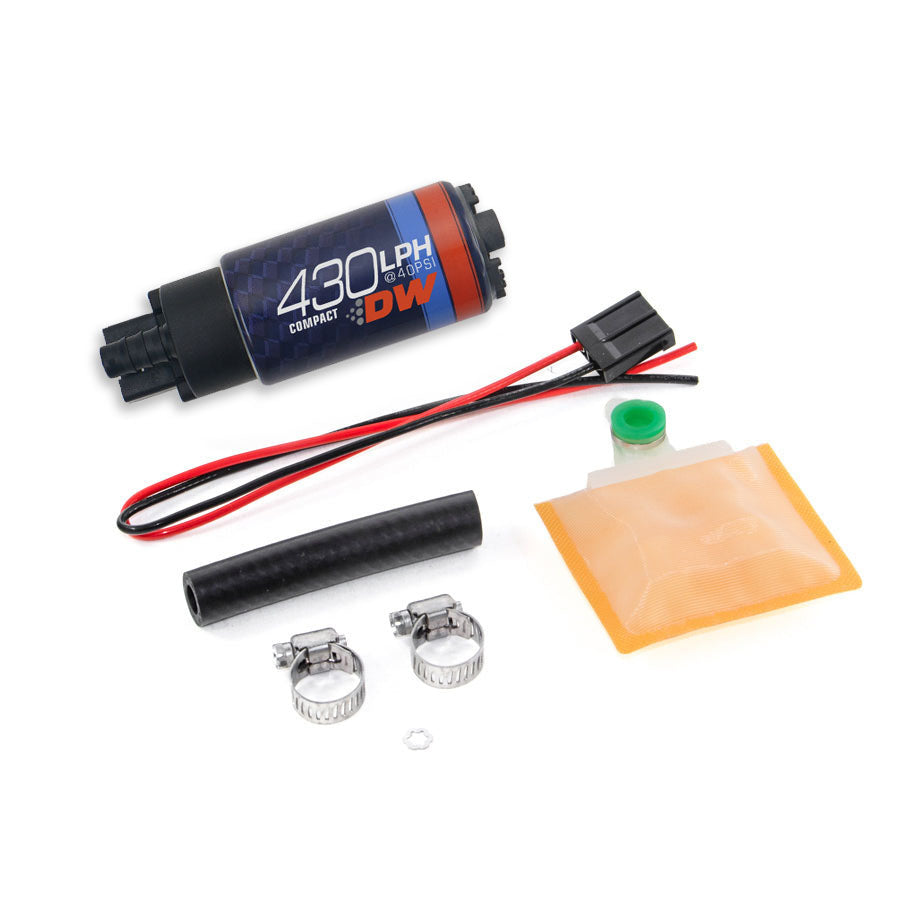 DeatschWerks DW430C 430 L/h Compact In-Tank Fuel Pump Universal Kit / Without Clips
