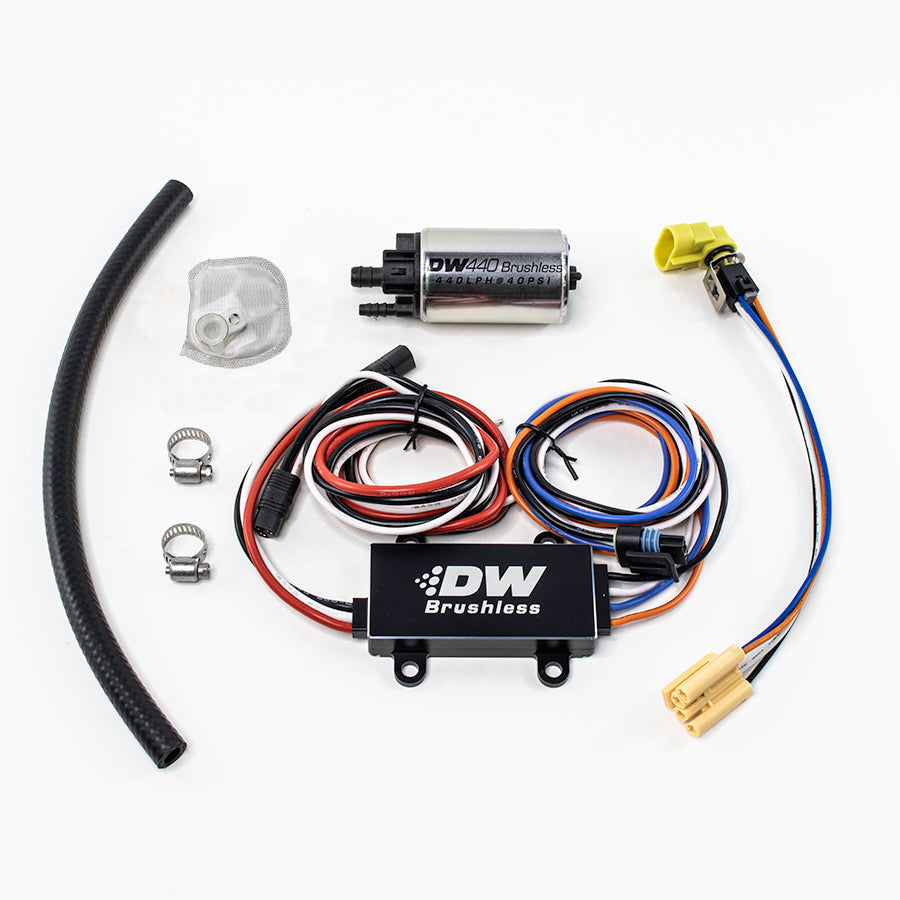 DeatschWerks DW440 Universal Brushless Fuel Pump with 2-speed controller
