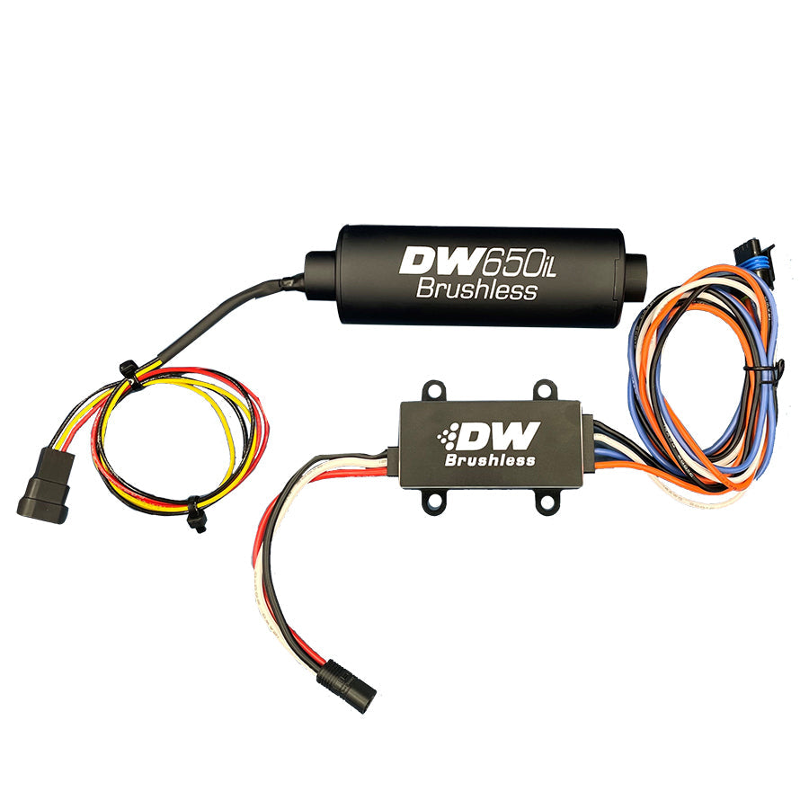 DeatschWerks DW650iL Brushless in-line Fuel Pump with Two-Speed Controller