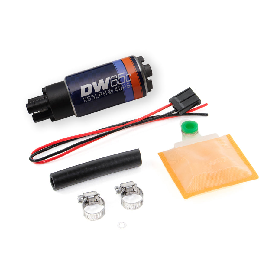 DeatschWerks DW65C 265 L/h Compact In-Tank Fuel Pump Universal Kit / Without Clips