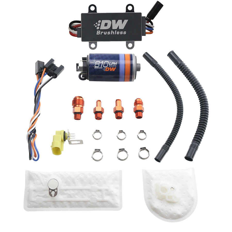 DeatschWerks DW810 810 L/h Brushless In-Tank Fuel Pump With Two-Speed Controller