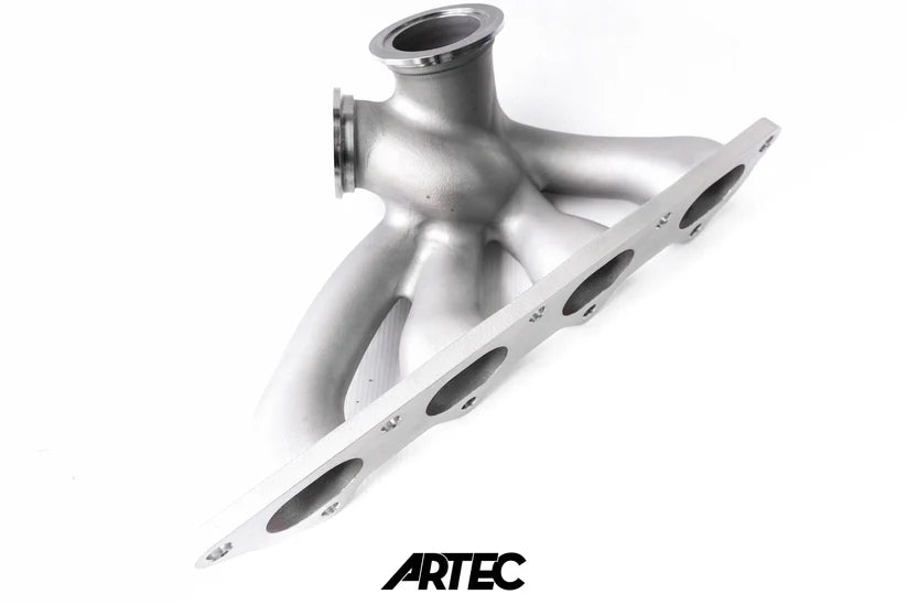 Mitsubishi Evo 4-9 4G63 Exhaust Manifold Low Mount V-Band (Reverse Rotation)