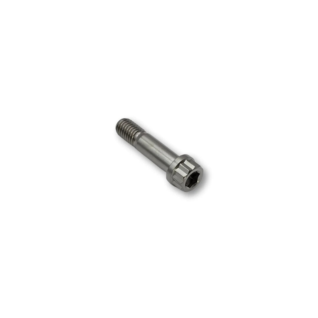 M10x41 Pitch 1.50 Flange Titanium Bolt 12 Point - 13 A/F - 27mm Shank