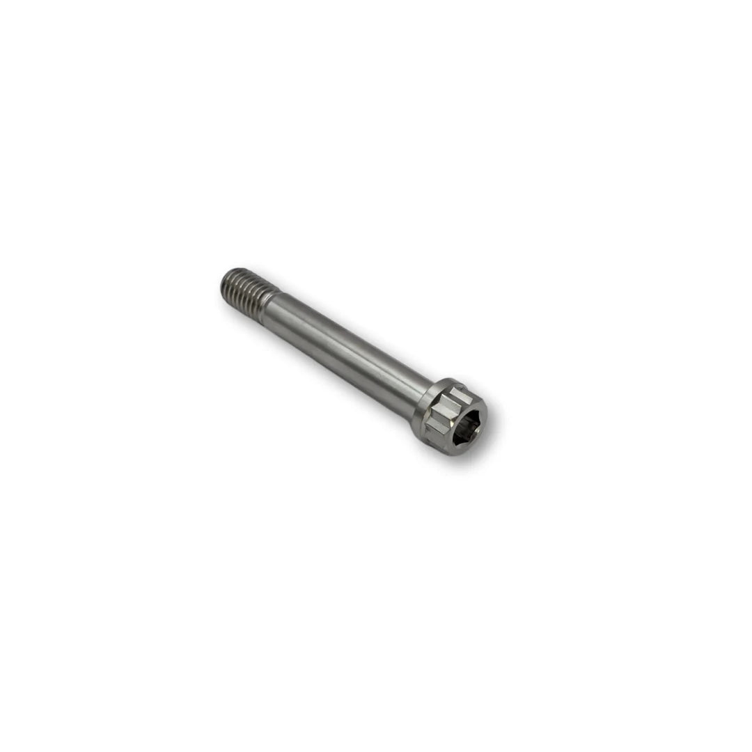 M10x66.85 Pitch 1.50 Flange Titanium Bolt 12 Point - 13 A/F - 52mm Shank