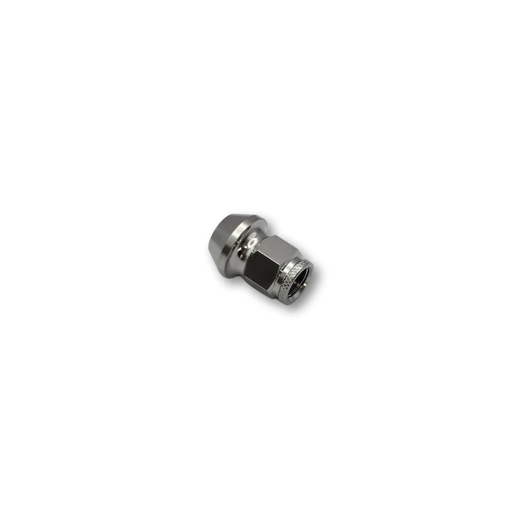 M12×1.25 Wheel Titanium Nut 6 Point - 17 A/F - Wheel Titanium Nut Design
