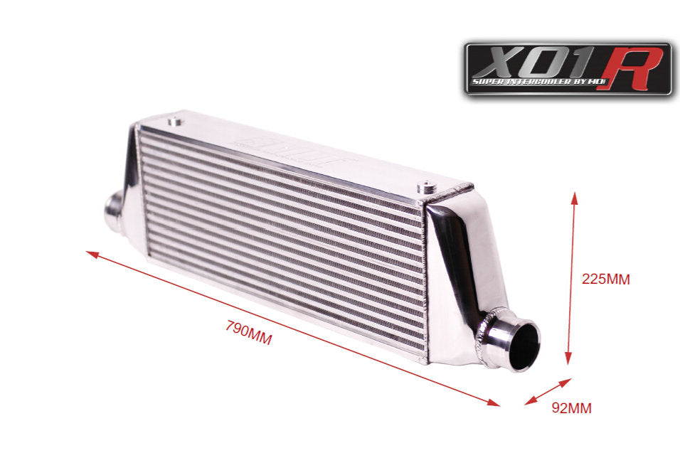 HDi X01-R Intercooler | 790 × 225 × 92 mm