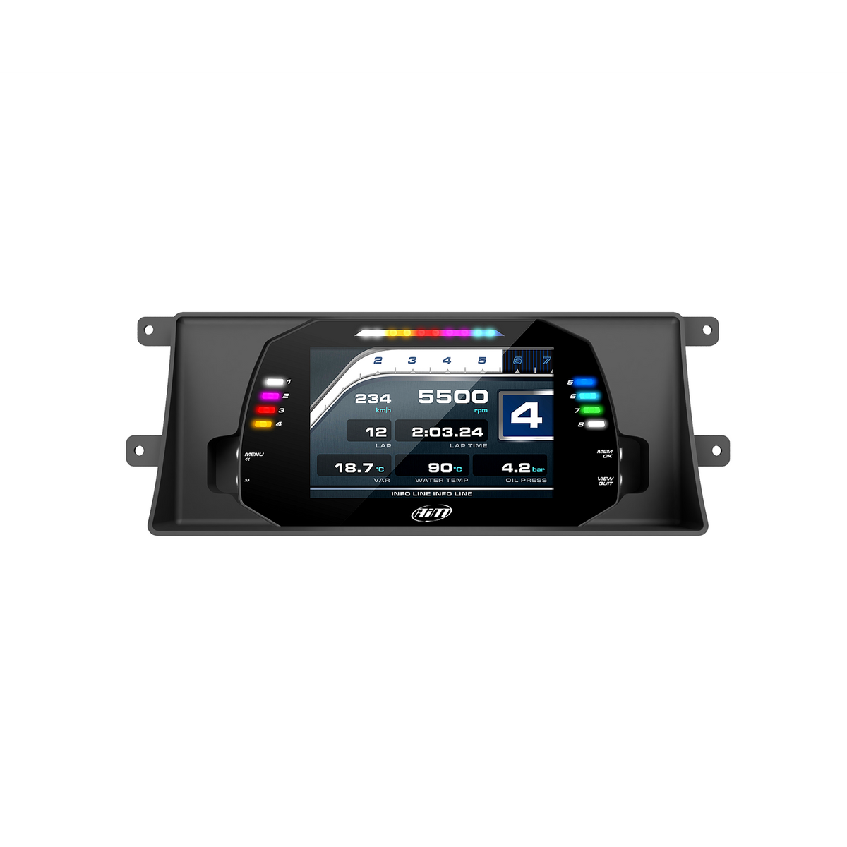 Mako Haltech Dash Mount | Toyota MR2 AW11 (1984–1989) (display sold separately)