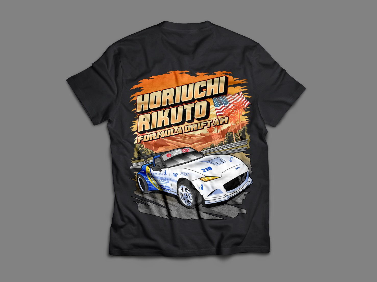 *LIMITED* Horiuchi Kikuto "Americana Vintage Style" T-Shirt