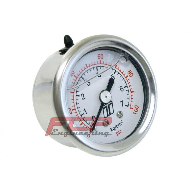 Turbosmart Fuel Pressure Gauge | 0–100 psi 1/8 NPT