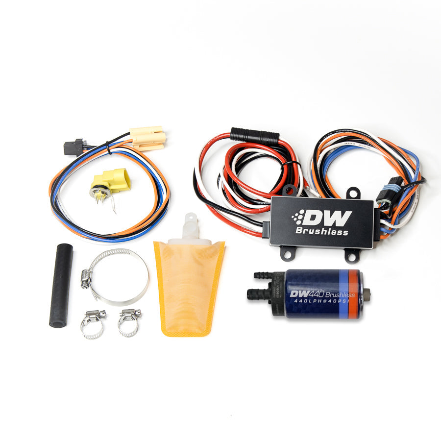 DeatschWerks DW440 Brushless Fuel Pump with Two-Speed Controller for Nissan S14/S15