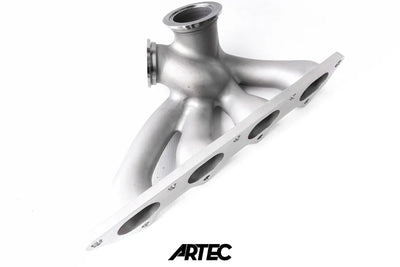Mitsubishi Evo 4-9 4G63 Exhaust Manifold Low Mount V-Band (Reverse Rotation)