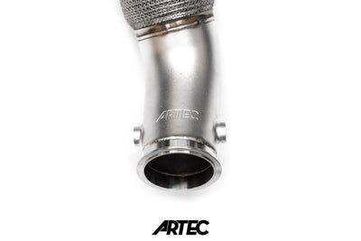 Toyota 1JZ-GTE VVTi 3.5" Direct Replacement V-Band Downpipe