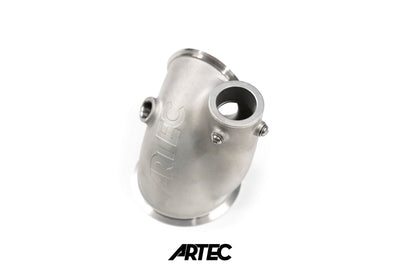 Mitsubishi Evo 4-9 Dump Pipe Adapter for Low Mount V-Band Exhaust Manifold