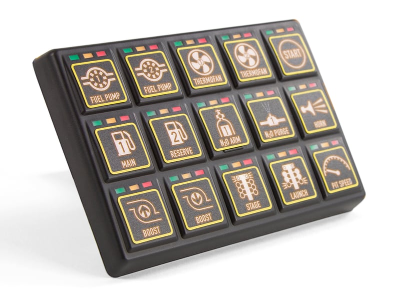 Haltech CAN Keypad | 15 Button (3 × 5)