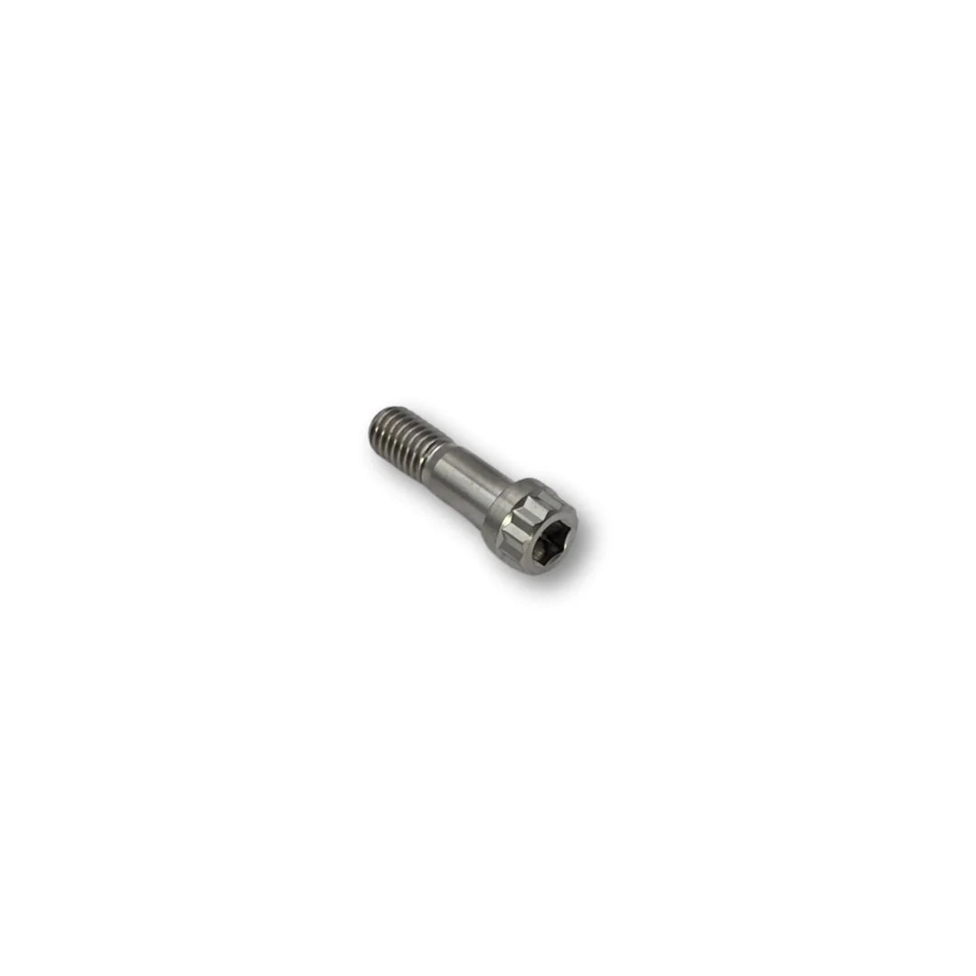 M8x25.5 Pitch 1.25 Flange Titanium Bolt 12 Point - 10 A/F - 13.5mm Shank