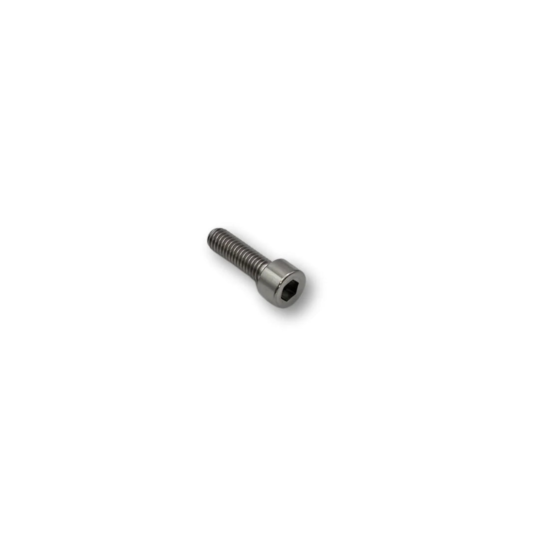 M6x20 Pitch 1.0 Socket Head Titanium Bolt Internal Hex - 5.1 A/F