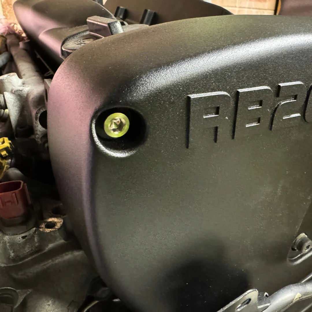 Upper Cam Cover Titanium Hardware - Nissan RB
