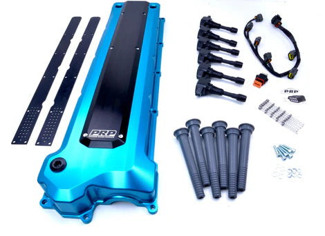 PRP Billet Rocker Cover and Integrated Coil kit - Nissan TB48